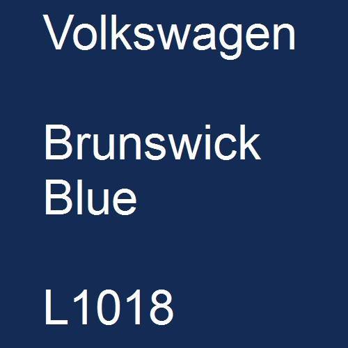 Volkswagen, Brunswick Blue, L1018.